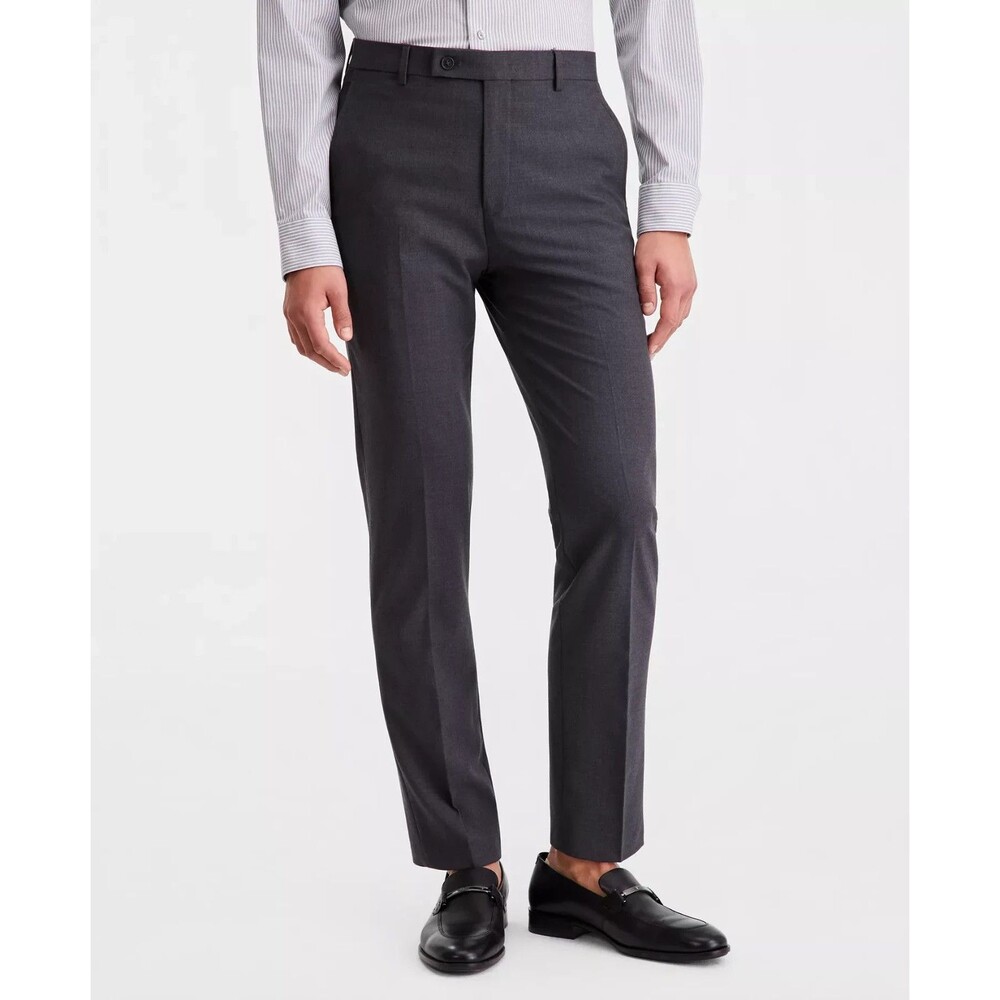 Calvin Klein Men's Slim Fit Dress Pants Size 38 / 30 Charcoal Grey New!